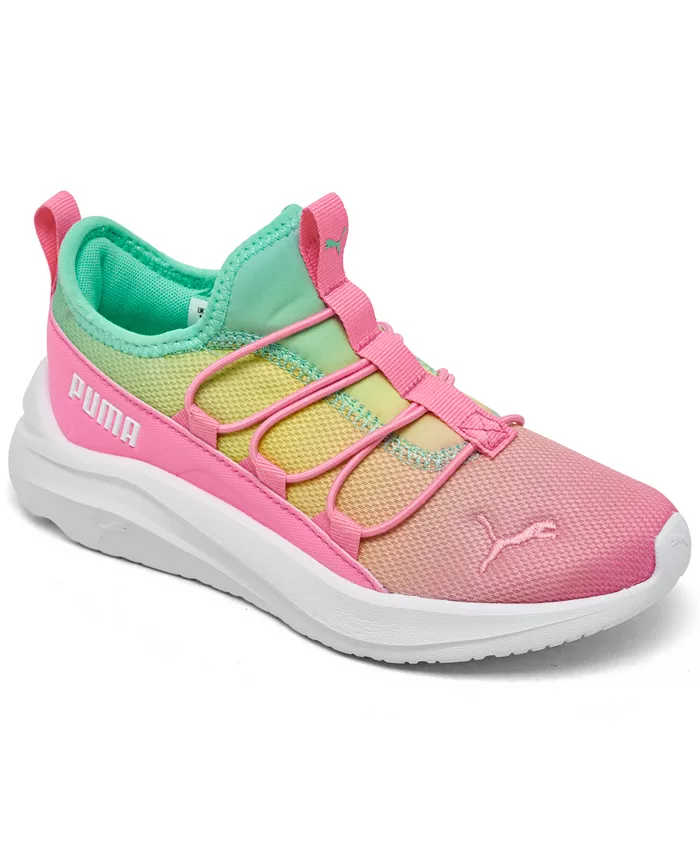 

Детские повседневные слипоны Soft Ride One4All Slip-On Fade от Finish Line Puma, мультиколор