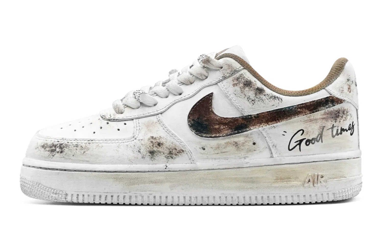Кроссовки с принтом Nike Air Force 1 Low Russet — фото 3