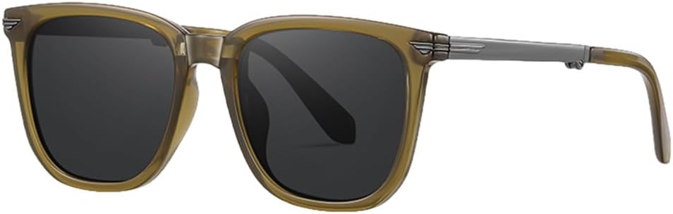 

Складные поляризованные солнцезащитные очки MUTYNE для мужчин, с полуметаллическим оправой, женские солнцезащитные очки UV400, зеленые и синие, летний стиль, Green With Black