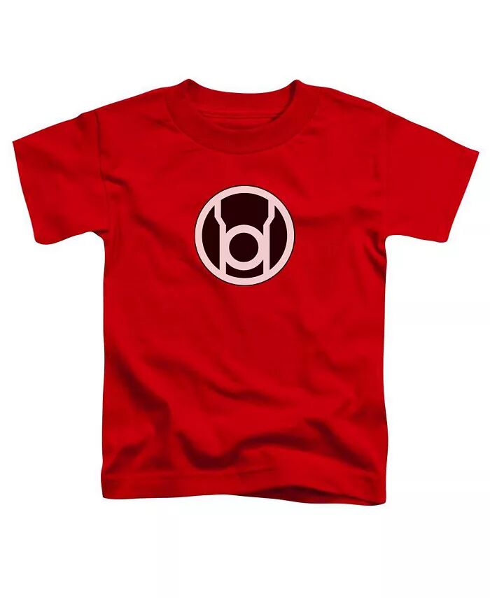 

Футболка с коротким рукавом и логотипом Red Lantern для мальчиков Green Lantern, красный