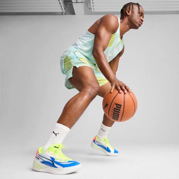 Мужские баскетбольные кроссовки All-Pro Nitro Puma, белый — фото 3