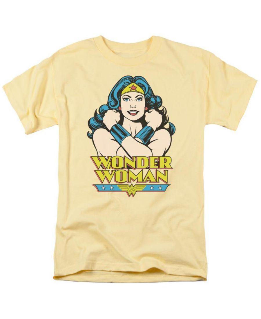 

Футболка с коротким рукавом DC Comics Wonder Woman Wonder At Large для взрослых, больших размеров DC Wonder Woman, Yellow, Желтый, Футболка с коротким рукавом DC Comics Wonder Woman Wonder At Large для взрослых, больших размеров DC Wonder Woman, Yellow