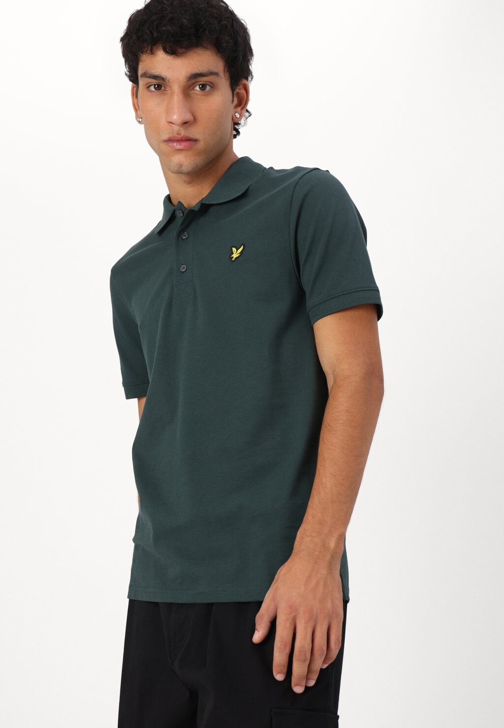 

Рубашка поло Lyle & Scott, бирюзовый