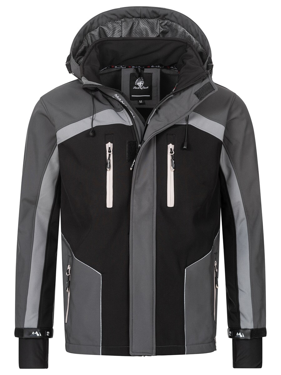 

Спортивная куртка Rock Creek, серебристо-серый/темно-серый