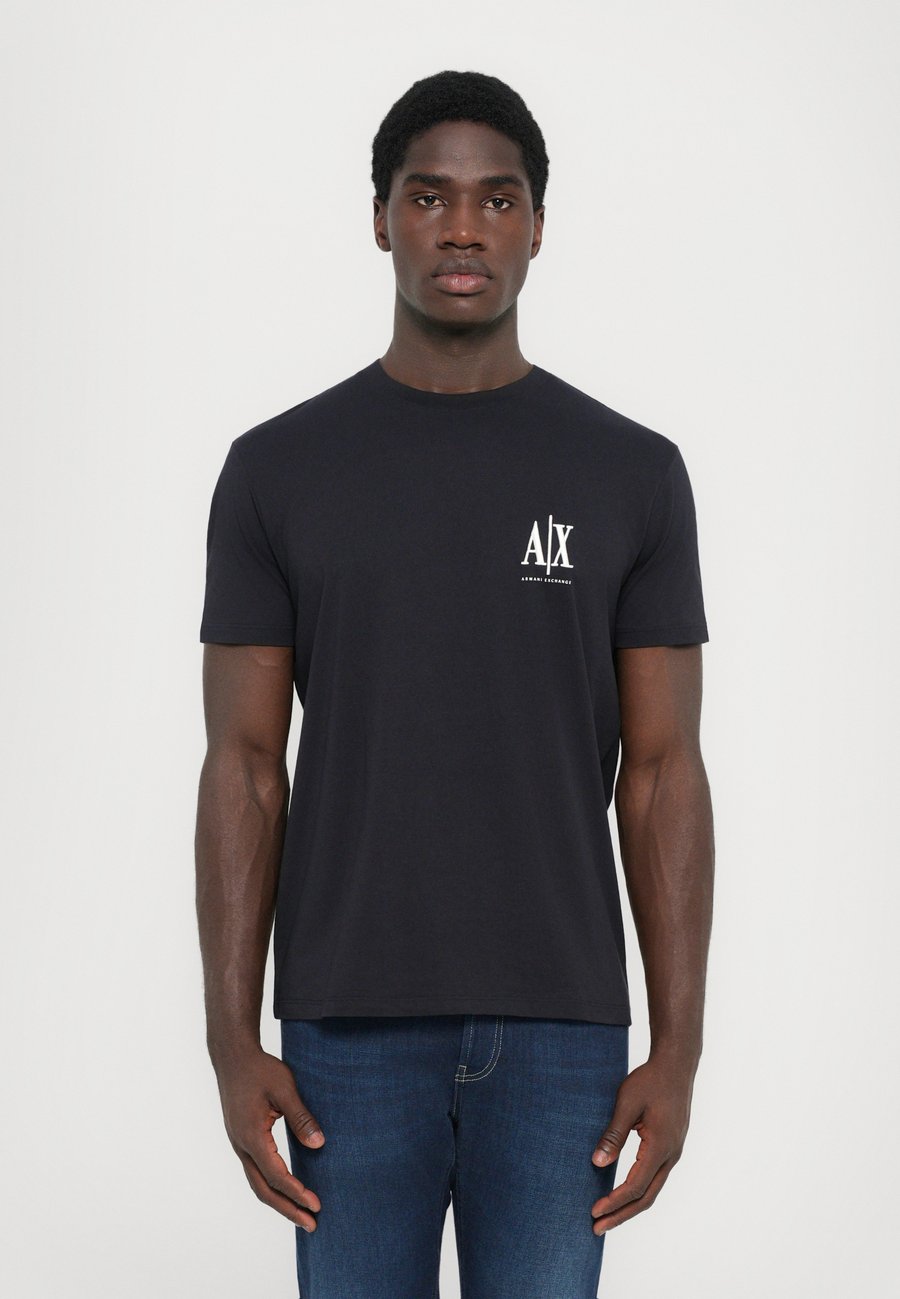 

Футболка Armani Exchange Basic T-shirt, Deep Navy/Dark Blue, Синий, Футболка Armani Exchange Basic T-shirt, Deep Navy/Dark Blue
