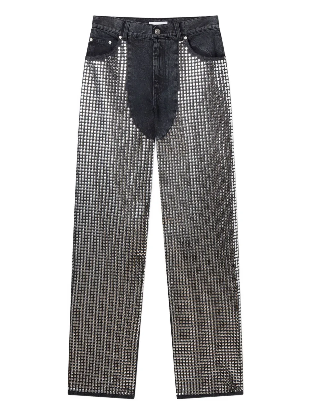 

Джинсы с заклепками STELLA MCCARTNEY, черный