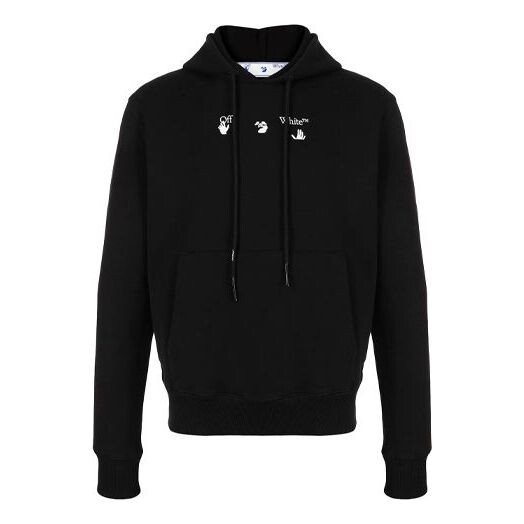 

Толстовка ss21 print long sleeve men's black Off-White, черный