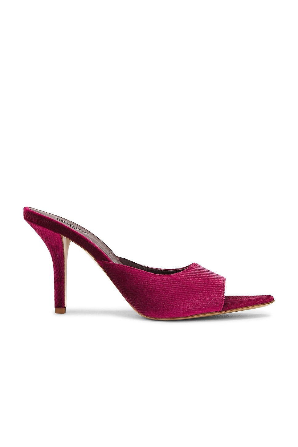 Мюли женские Perni Mule Gia Borghini, бордовый