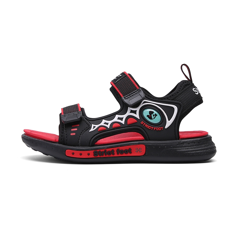 

Сандалии детские противоскользящие YUZHAOLIN, черный/красный