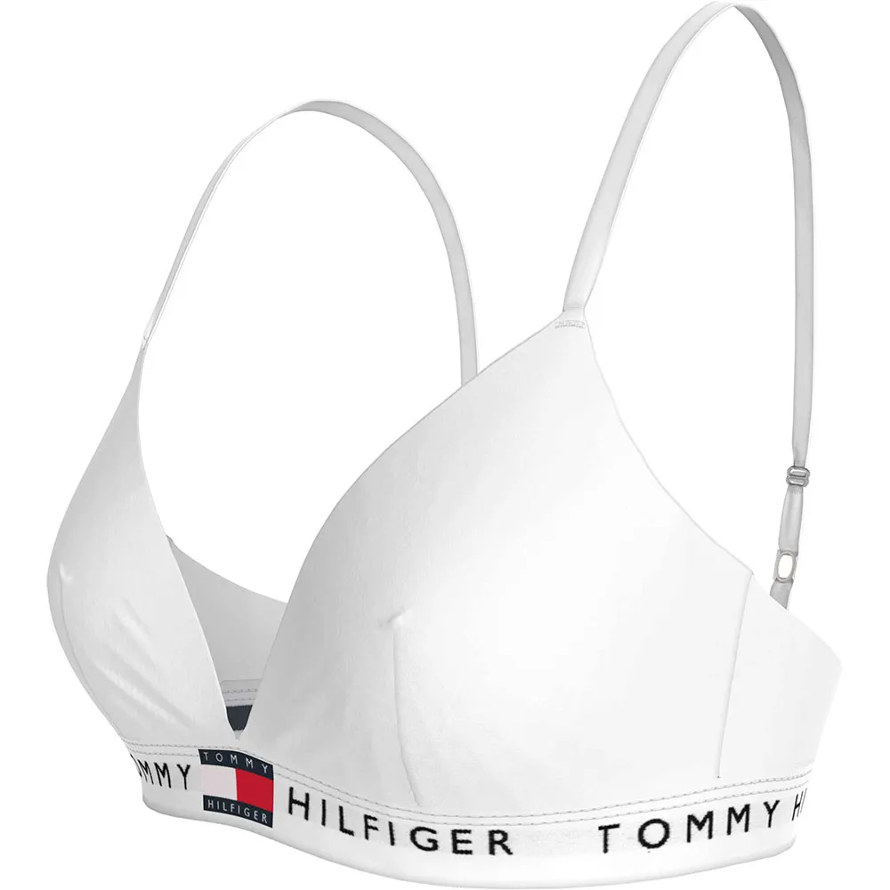 Бюстгальтер Tommy Hilfiger UW0UW06040 Triangle, белый — фото 4