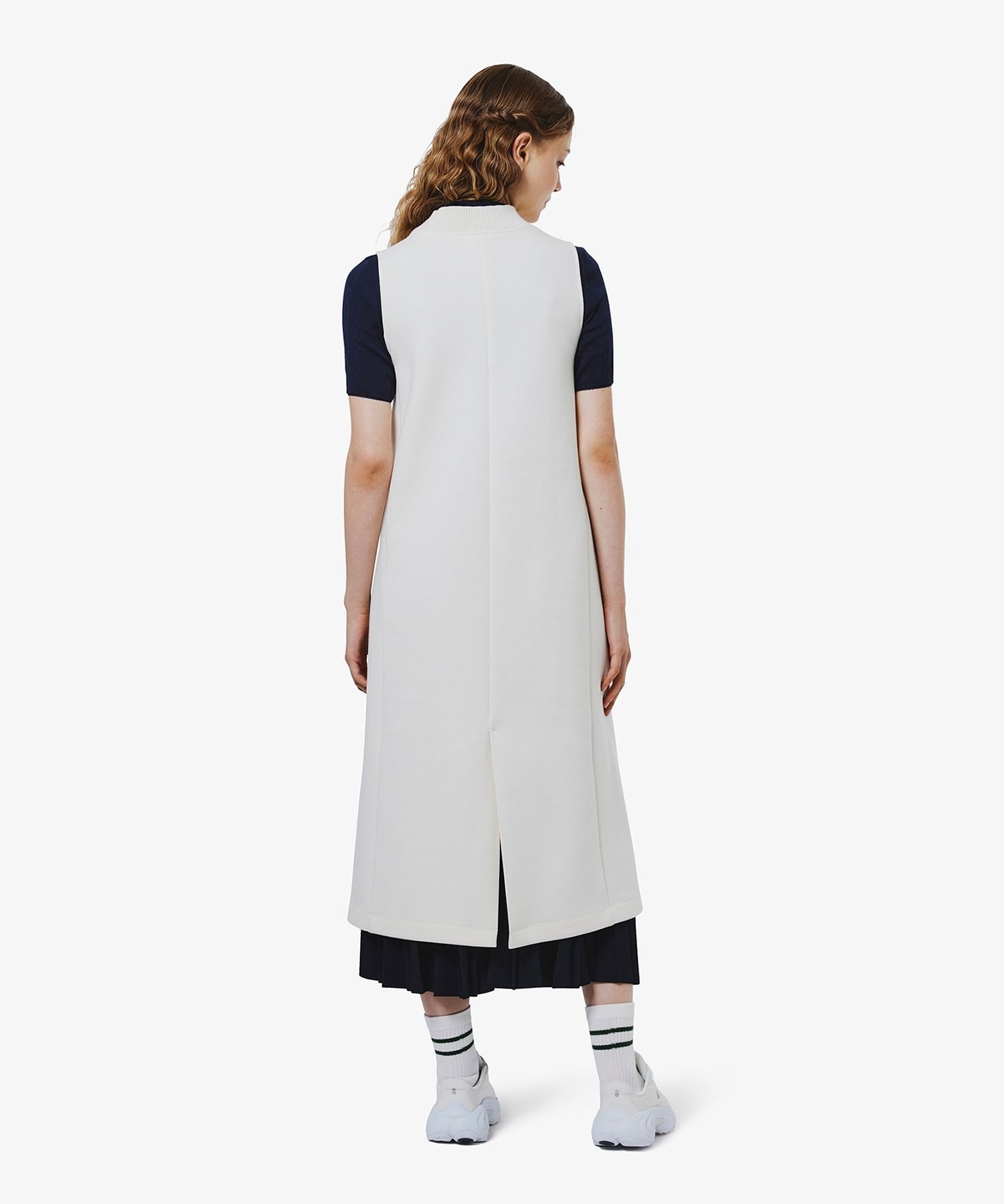 Платье-свитер LACOSTE Off White — фото 3