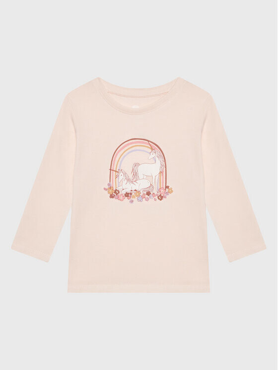 

Блуза стандартного кроя Cotton On Kids, розовый