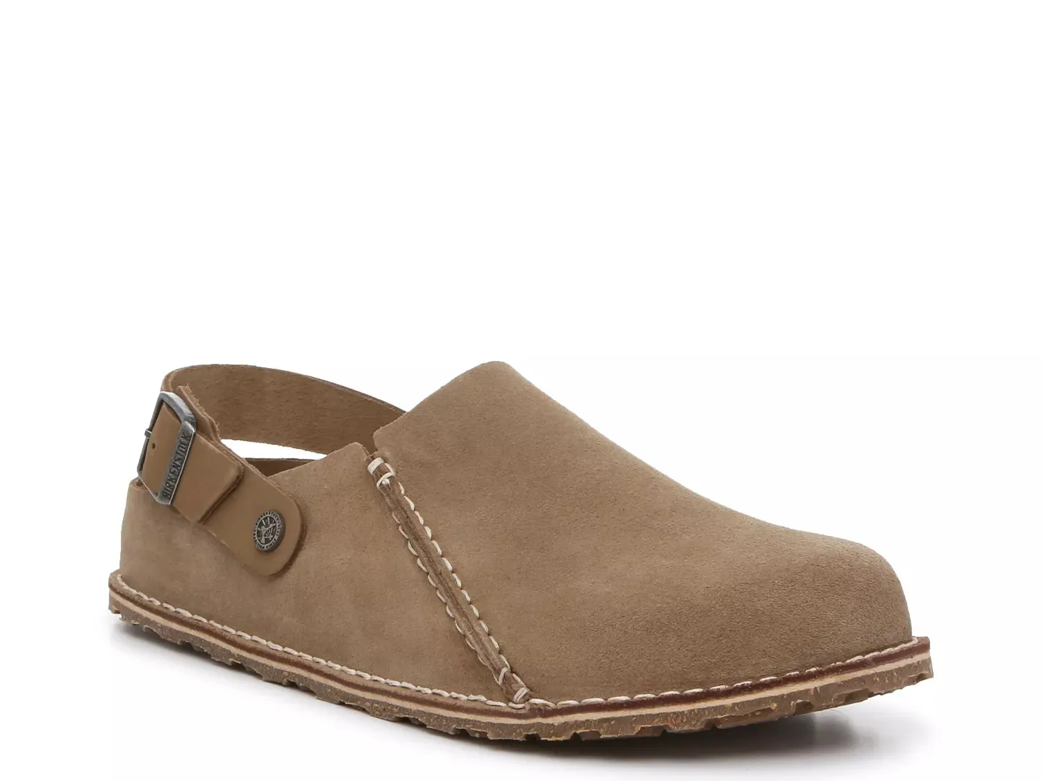 

Сабо Birkenstock Lutry 365 — мужские, бежевые, темно-серые
