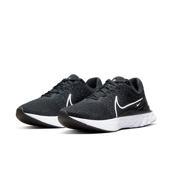Кроссовки react infinity run flyknit 3 Nike, черный — фото 3