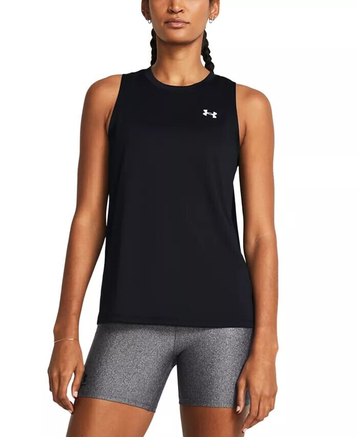 

Женская майка UA Tech™ с круглым вырезом Under Armour, черный