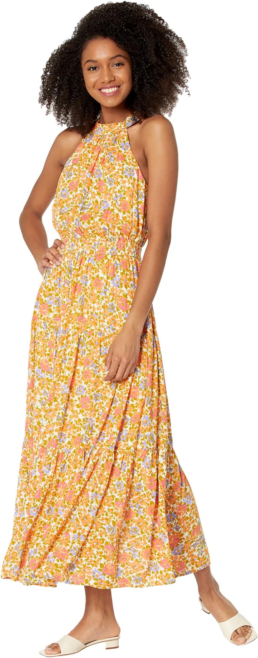 

Платье Lost + Wander Cali Dreaming Maxi Dress, цвет Red/Purple Floral