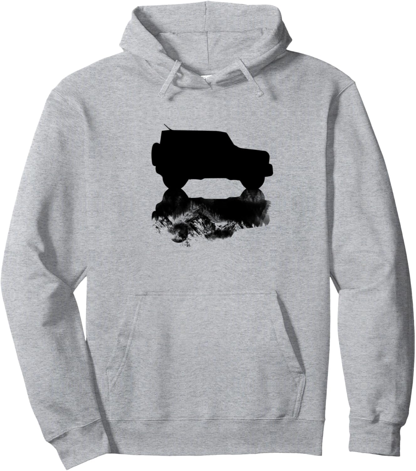 

Толстовка Jimny JB74 GJ HJ Off-Road с естественным светоотражающим рисунком, 4x4, серая Melivince