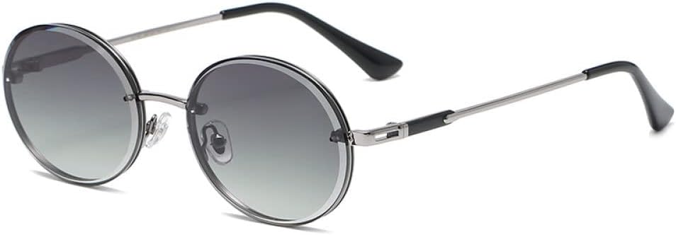 

Модные круглые солнцезащитные очки для женщин и мужчин, металлические, в винтажном стиле, с эффектом океана, роскошный дизайн, для вождения на открытом воздухе generic, C06 Silver Gradgreen