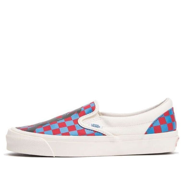 

Кроссовки john van hamersveld x og slip-on 'red blue' Vans, красный