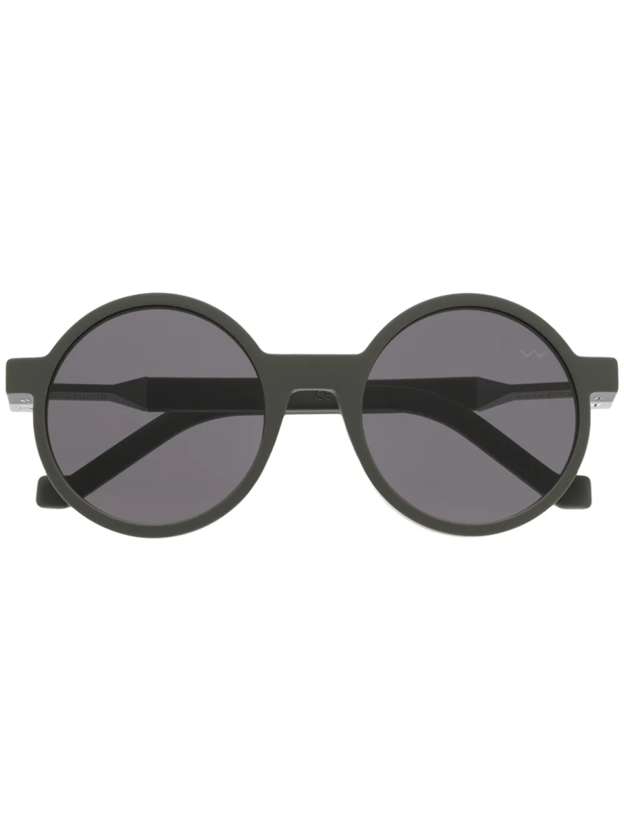 

VAVA Eyewear солнцезащитные очки в массивной круглой оправе, серый