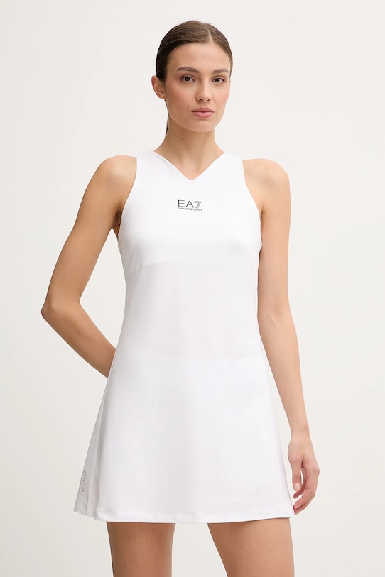

Спортивное платье Ea7 Emporio Armani, белый