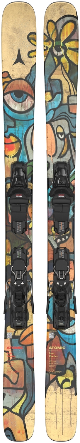 

Новые мини-лыжи Atomic Bent Chetler 2026 года, 153 см, с креплениями M 10 GW