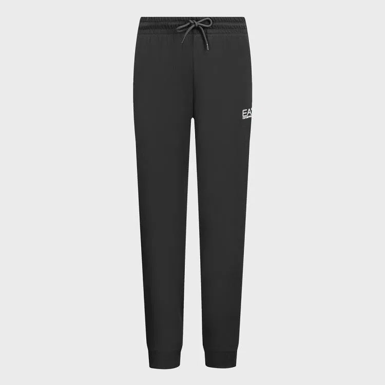 Трикотажные спортивные штаны Emporio Armani черные — фото 4