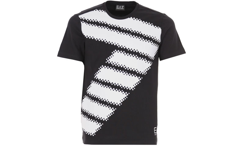 

Футболка мужская черная EA7 EMPORIO ARMANI