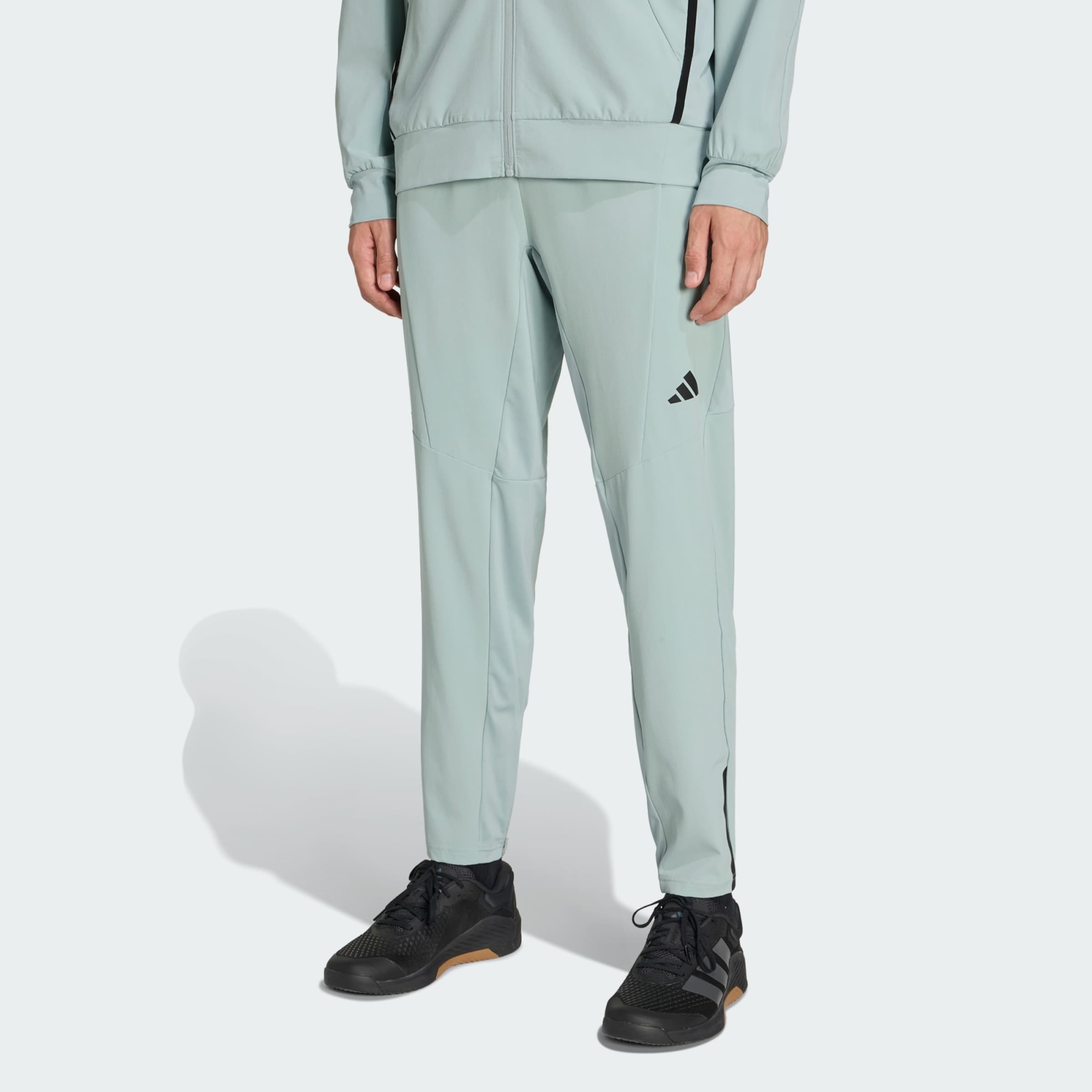 Adidas Performance Штаны для тренировок Regular 'D4T' в цвете Mint — фото 2