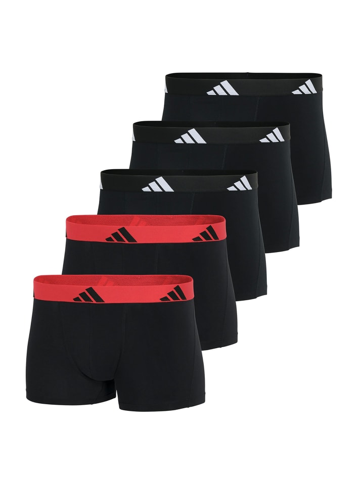 

Трусы боксеры adidas, цвет schwarz/dunkelblau/rot