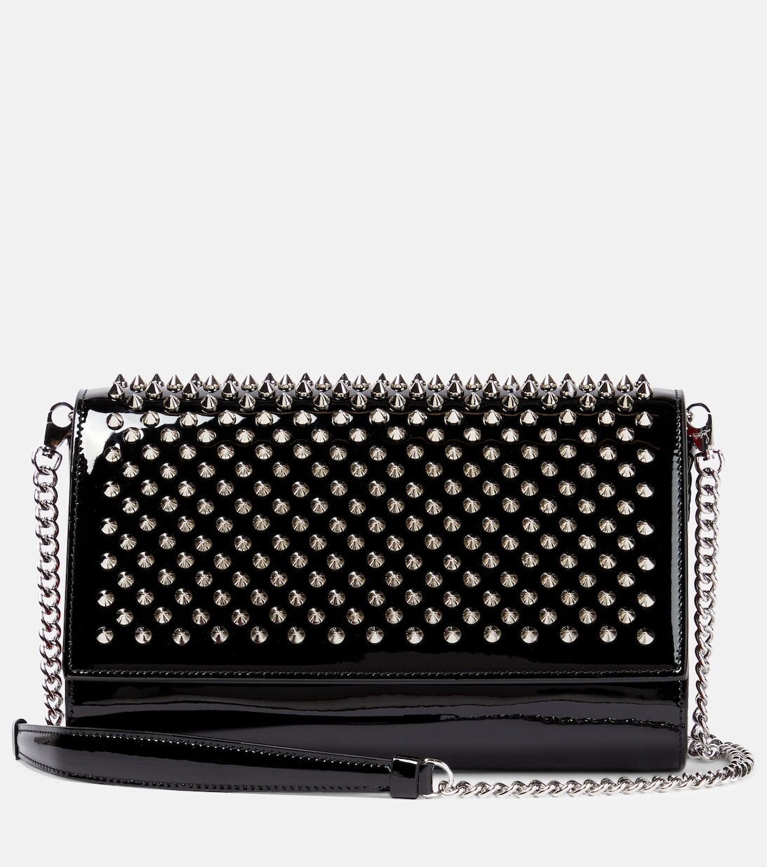 

Декорированный кожаный клатч Paloma Christian Louboutin, черный
