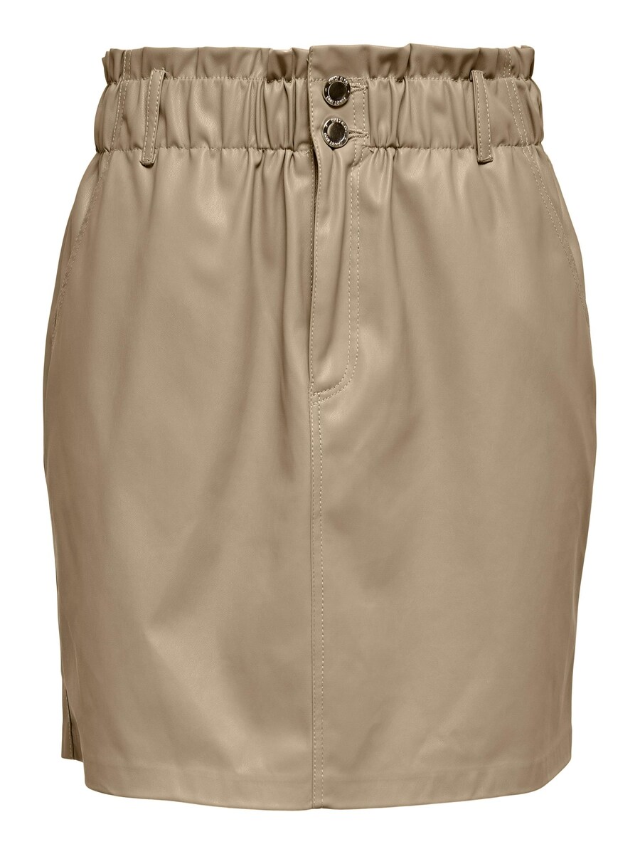 

Кожаная юбка ONLY Skirt Maureen, светло-бежевый