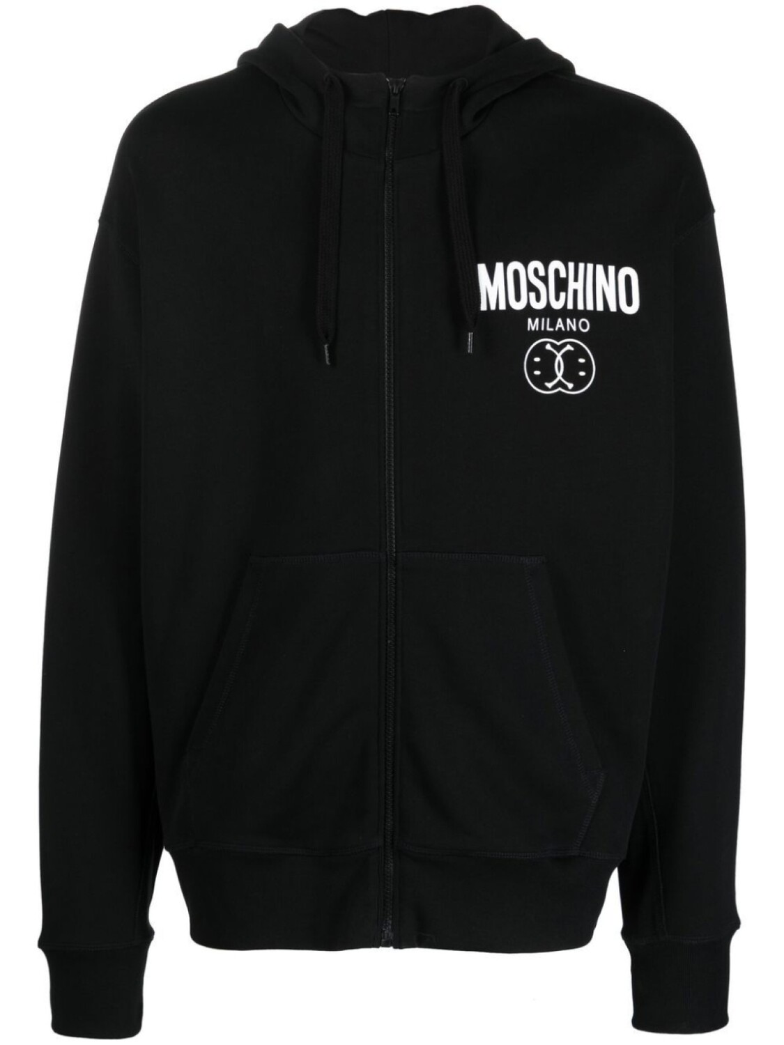

Moschino худи с логотипом, черный