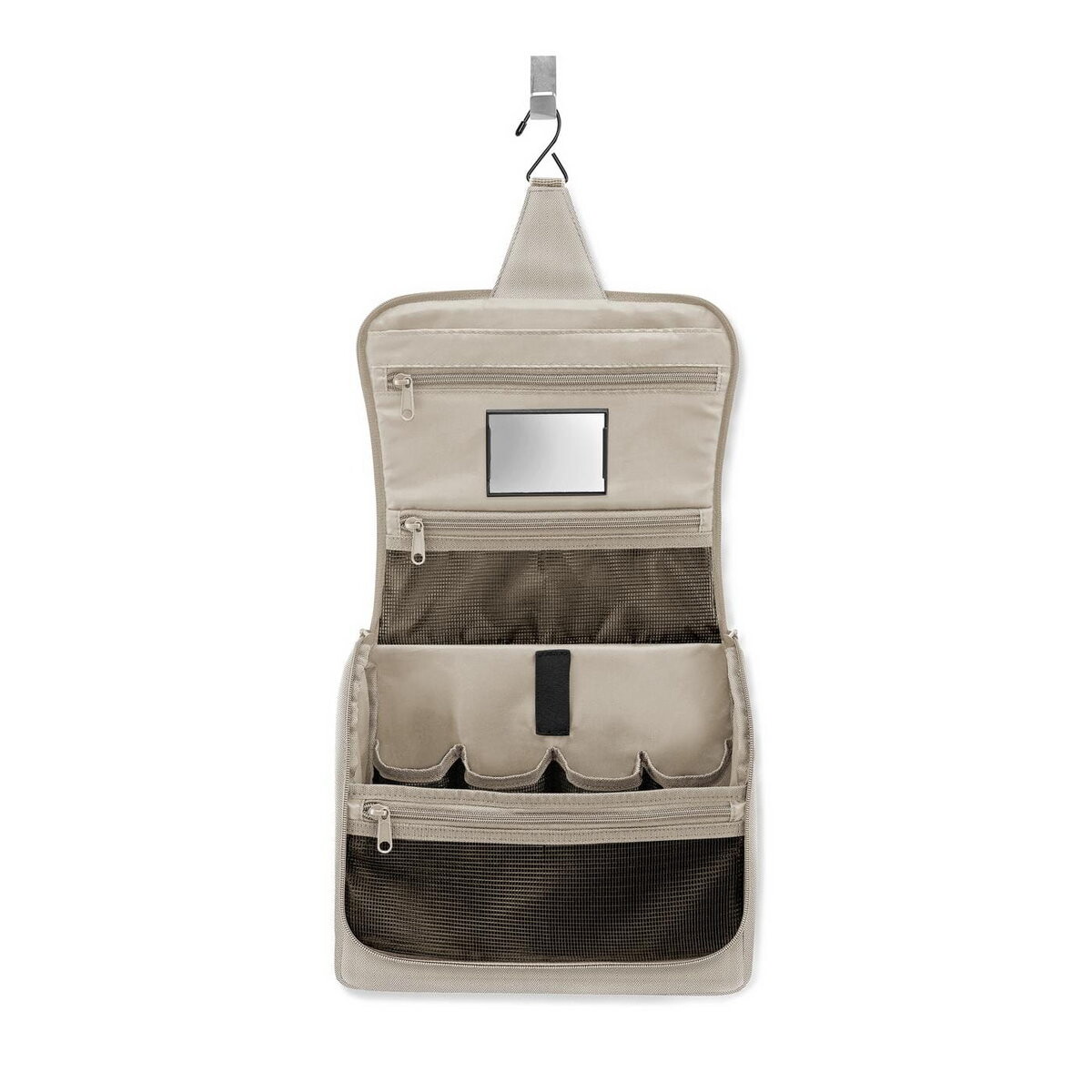 TOILETBAG XL косметичка, елочка песочная, Reisenthel — фото 2