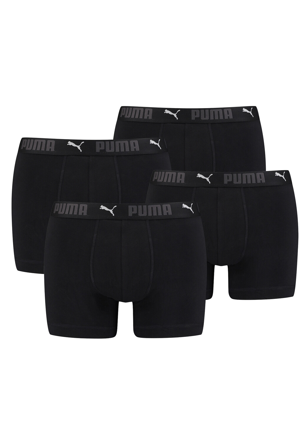 

Боксеры Puma Boxershorts PUMA SPORT COTTON BOXER 4P, черный