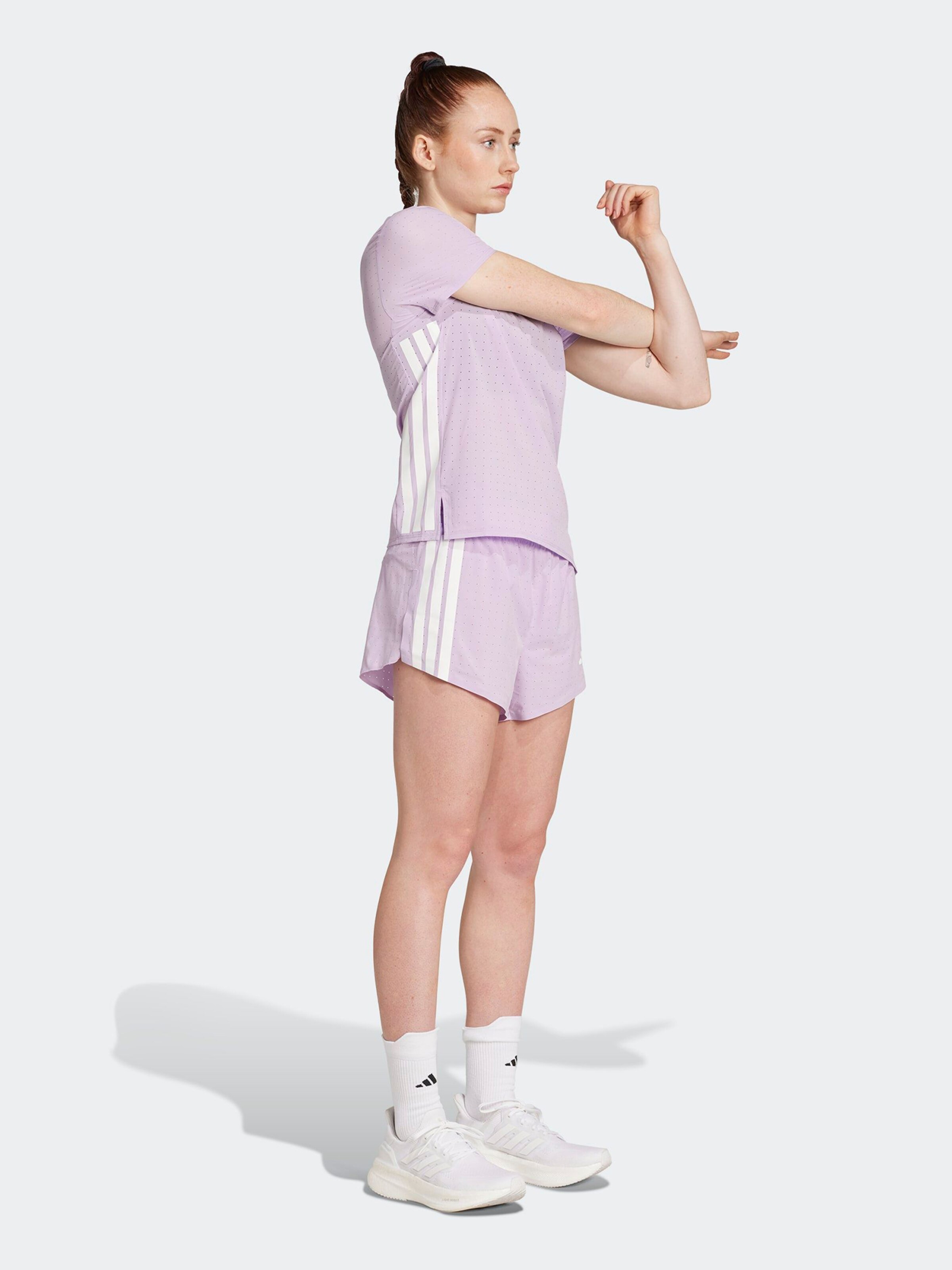 Adidas Performance Футболка для бега 'Adizero Running' в сиреневом цвете — фото 2