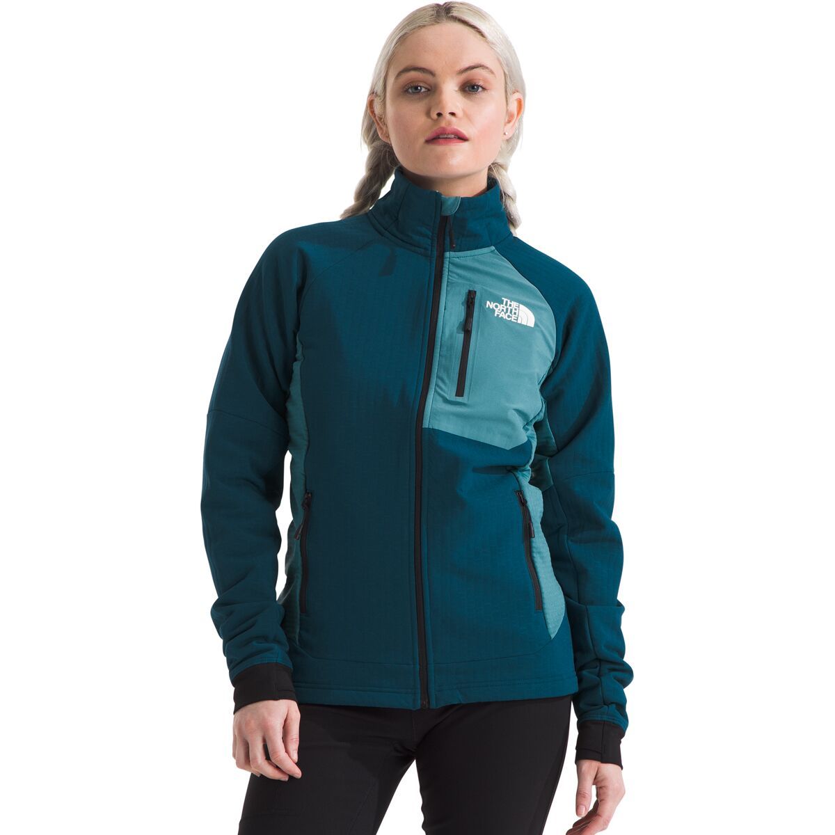 

Высокий флисовый жакет The North Face, мультиколор