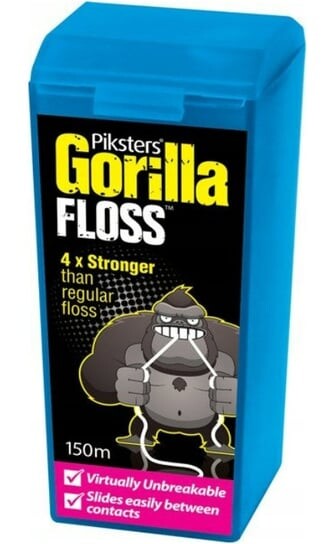 

Зубная нить Floss длинная, 150 м Piksters, Gorilla, inna