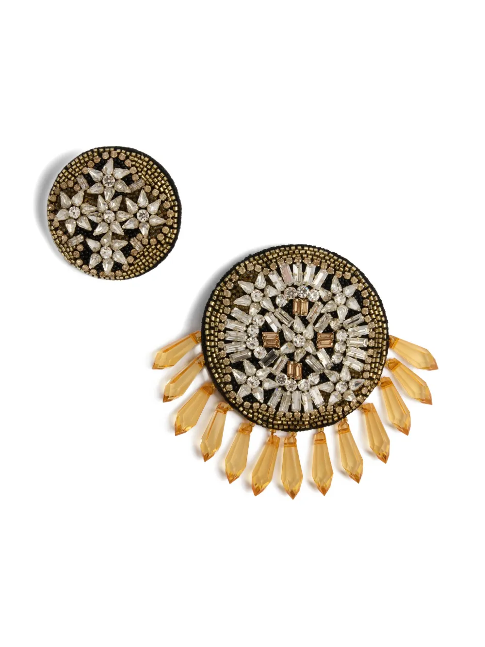 

Набор булавок с бисерной вышивкой La Doublej, серебристый