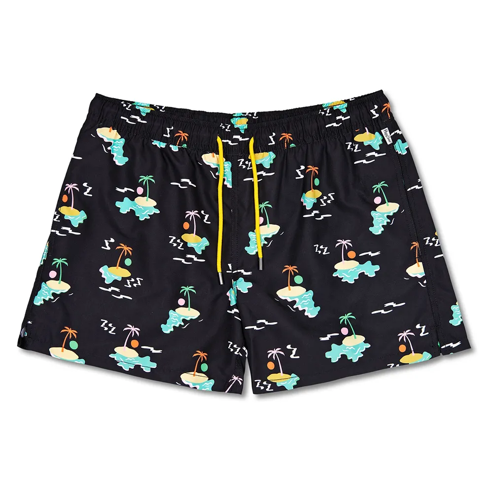 

Плавки Happy Socks Island In The Sun, черный