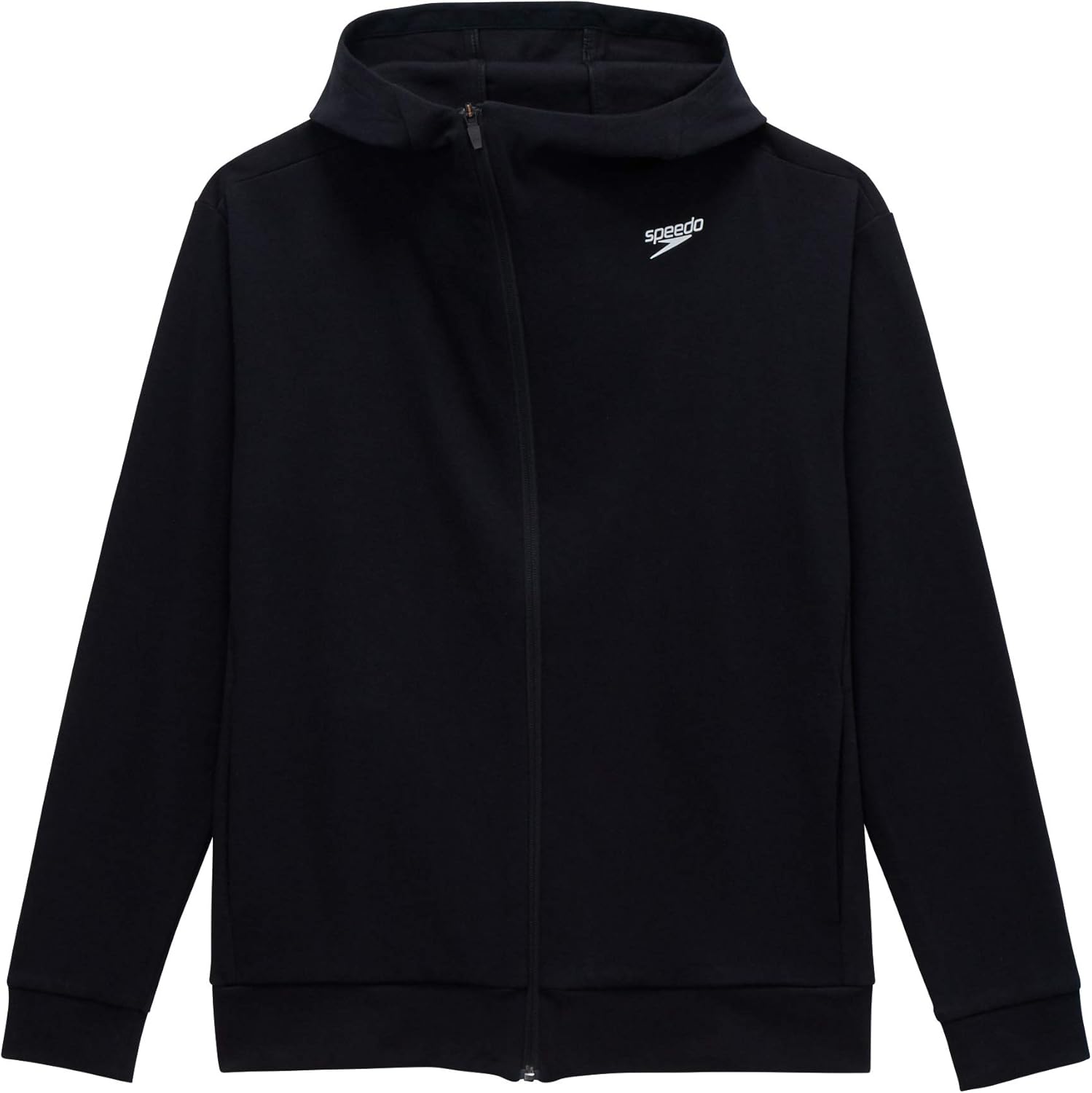 

Толстовка Speedo Standard Sweat Zip Hoodie, унисекс, для плавания, SA21905, черный
