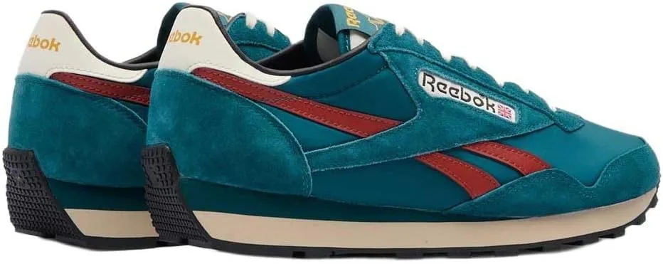 Кроссовки Reebok Aztec II унисекс, красный/бирюзовый — фото 3