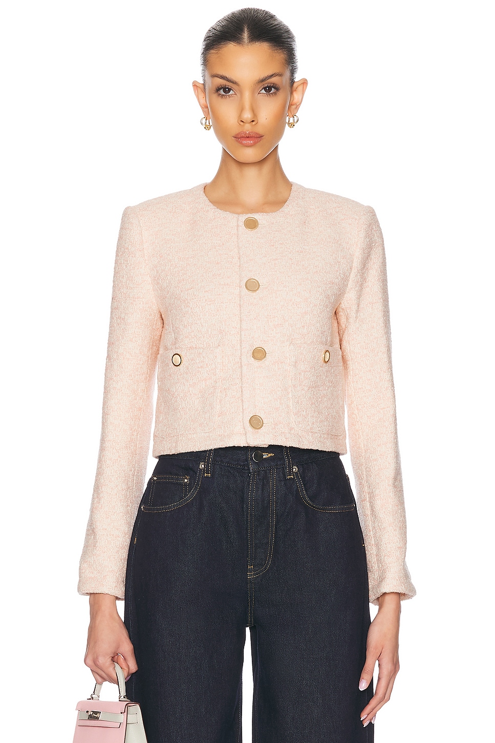 

Твидовый пиджак Frame, Azalea Multi