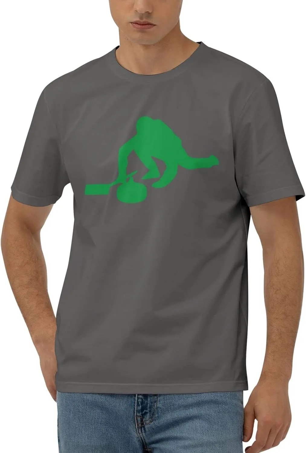 

Футболка Curling Sport мужская с коротким рукавом JYEXSEIZ