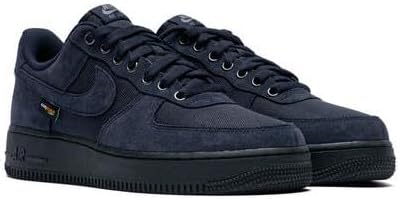 Кроссовки NIKE Mens Air Force 1 '07, Dark Obsidian Dark Obsidian Black — фото 2