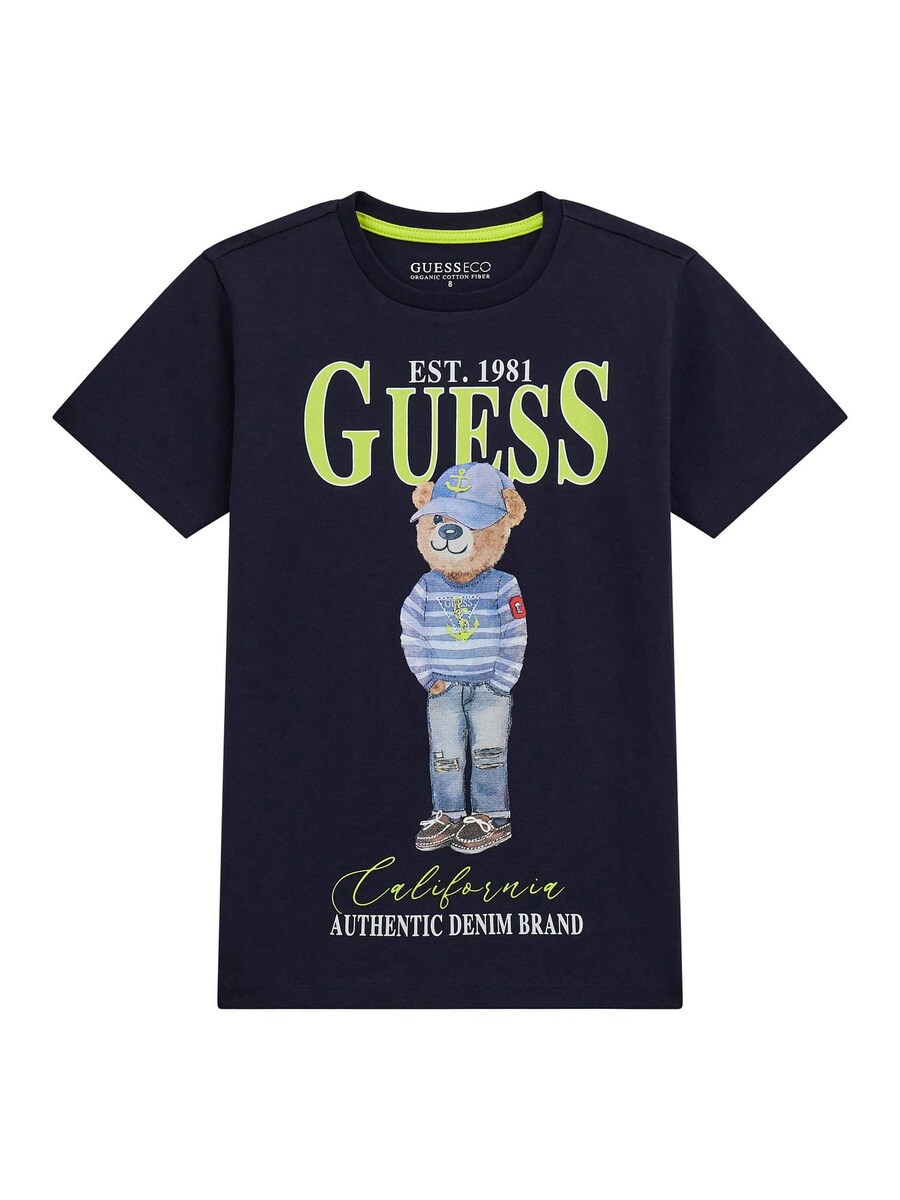 

Рубашка GUESS, цвет Light blue/Dark blue