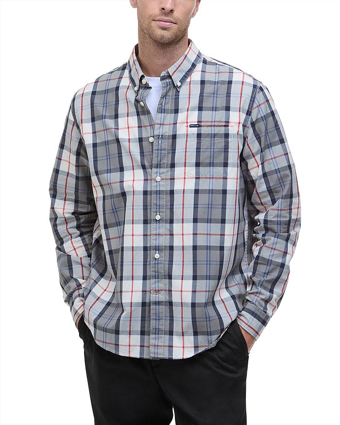 

Рубашка в клетку «Лаггон» Barbour, мультиколор