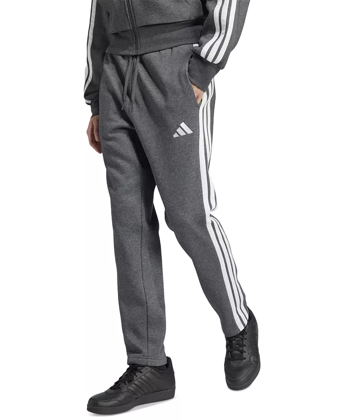 

Мужские базовые брюки Regular-Fit с тремя полосками adidas, серый