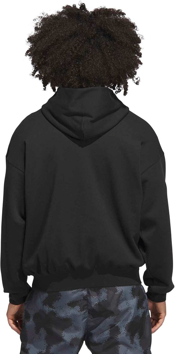 Мужская толстовка adidas KKT51 ANTED BT с капюшоном, черный — фото 3