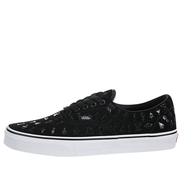 

Кроссовки era funny printing black white Vans, черный